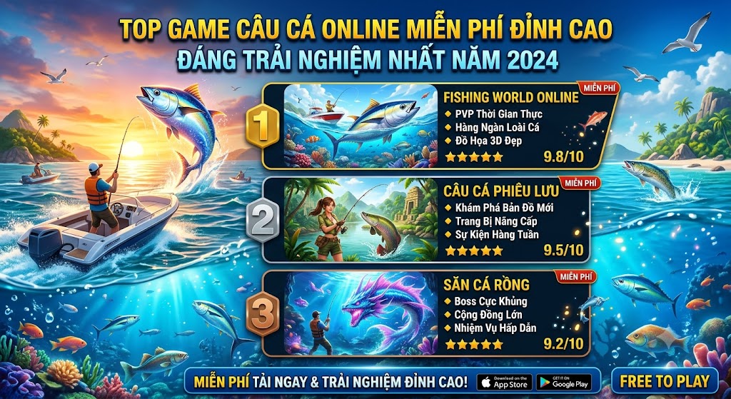 game câu cá online miễn phí