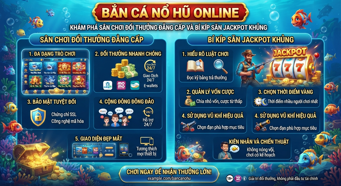 bắn cá nổ hũ online